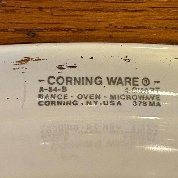 Vintage Corning Ware Spice of Life A-34-B L’Echolate La Sauge Casserole 12x10-2 - Picture 4 of 15